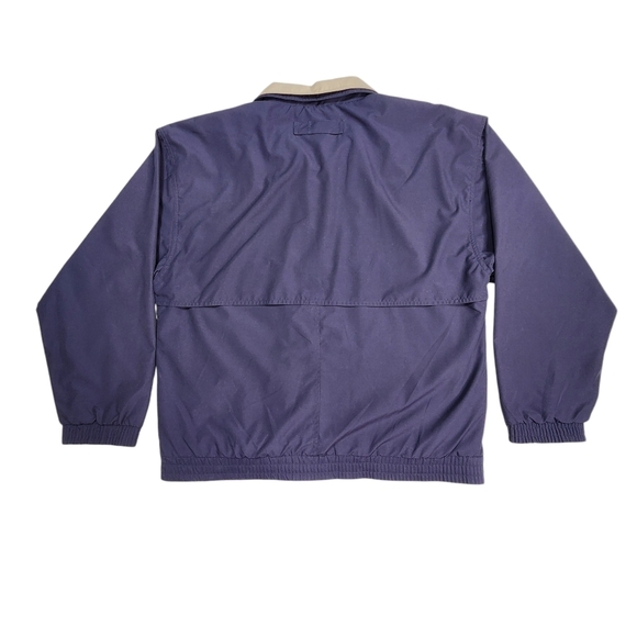 VOS Sports Jacket Mens M Lined Full Zip Flight Sail Catalina Island Pockets Fly - Picture 5 of 14